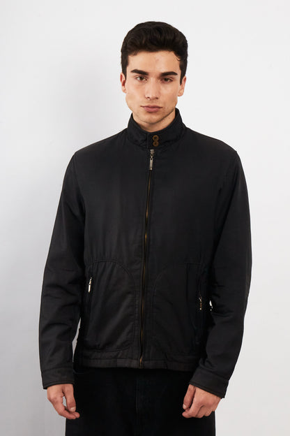 2000 Vintage Night Blue Impermeable Bomber Jacket (M/L)