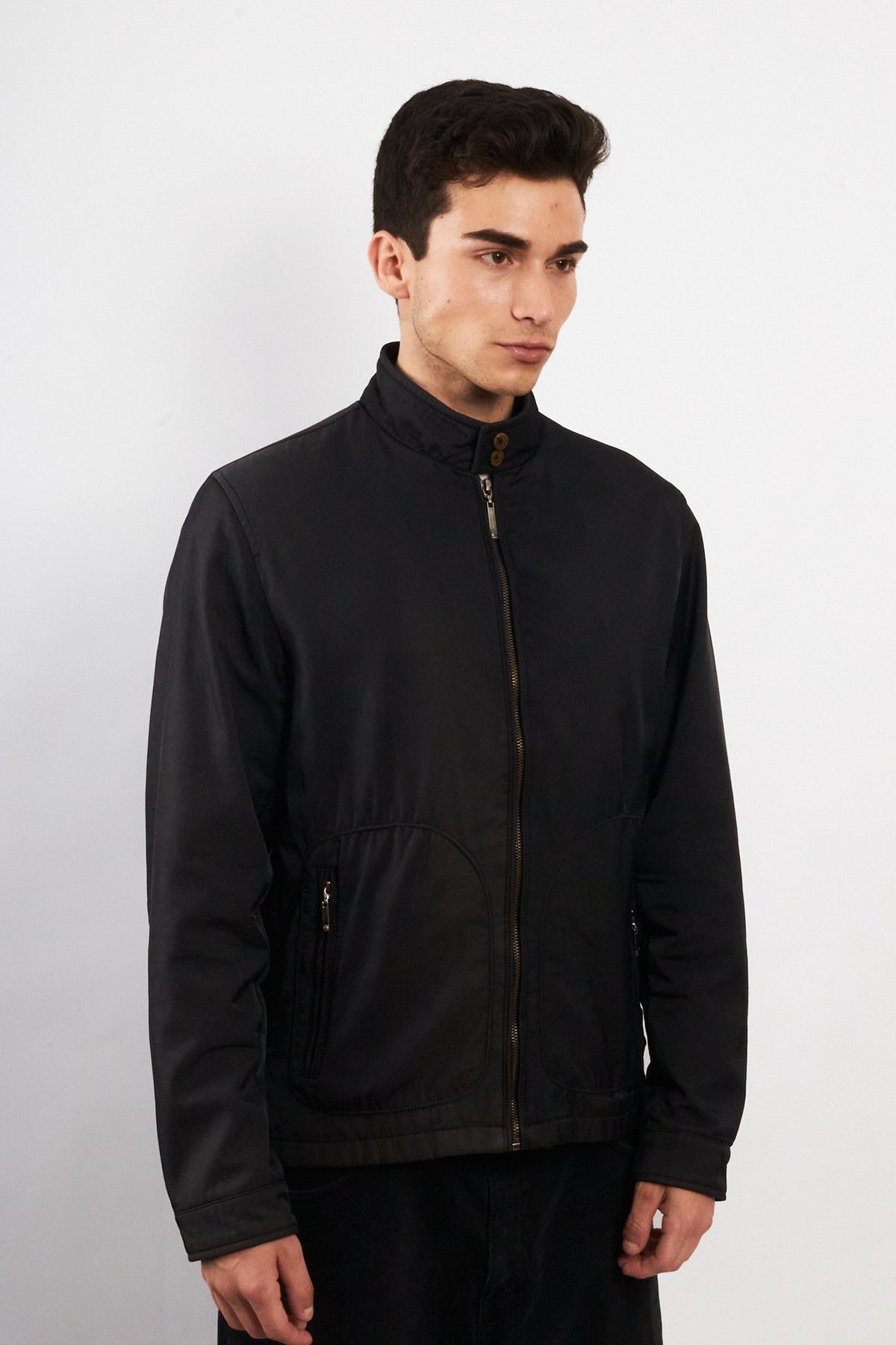 2000 Vintage Night Blue Impermeable Bomber Jacket (M/L)