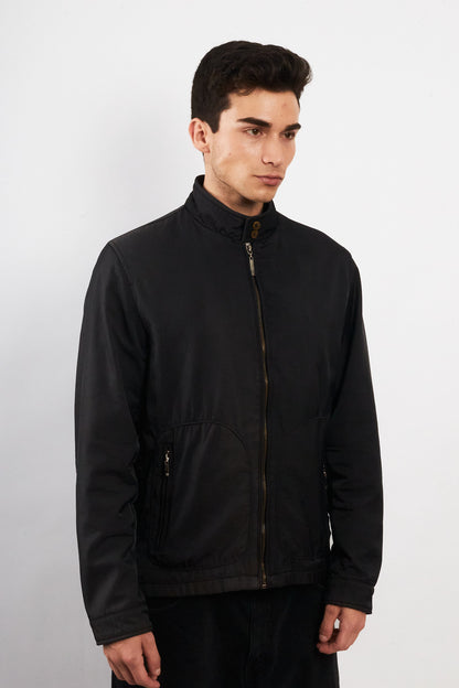 2000 Vintage Night Blue Impermeable Bomber Jacket (M/L)