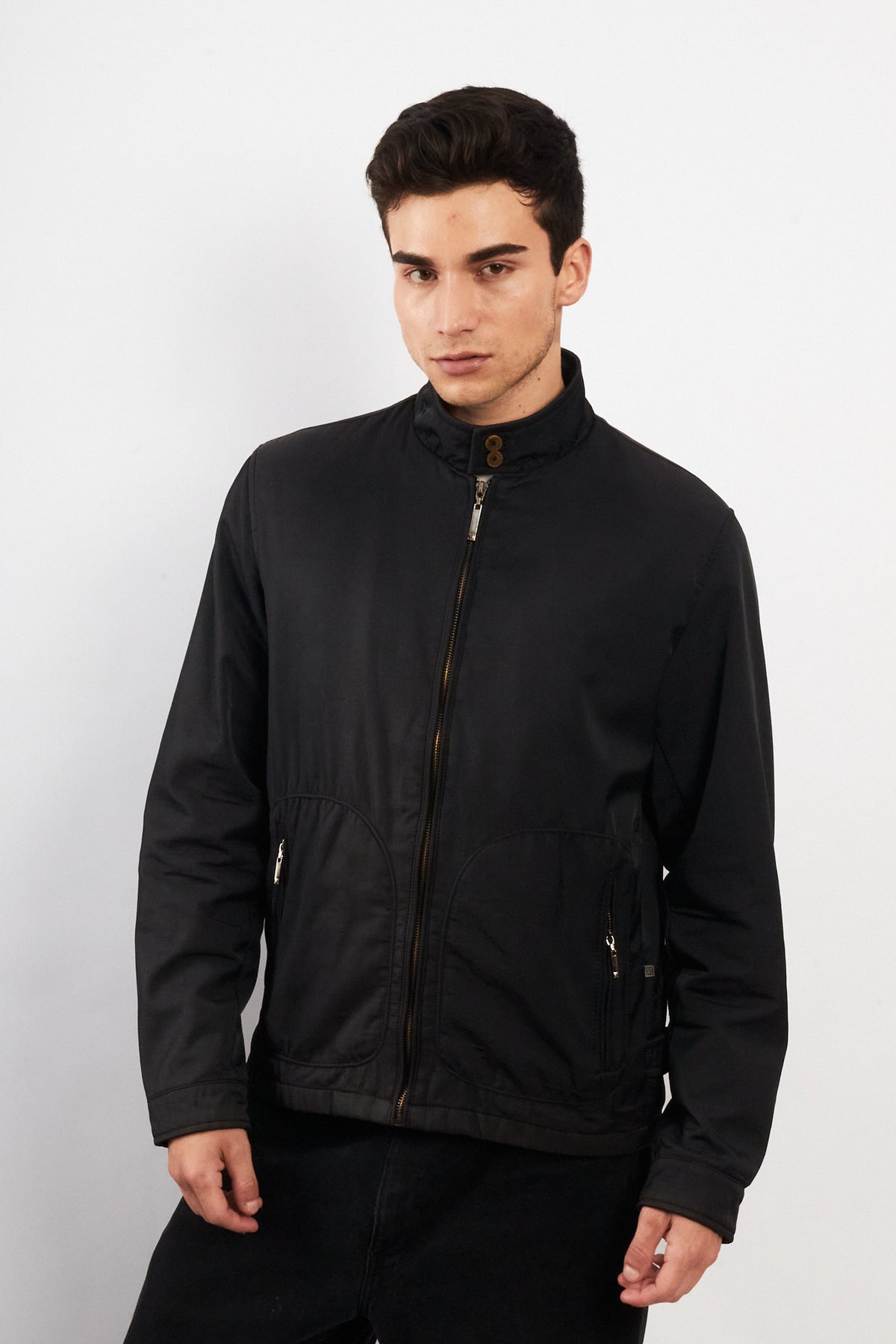 2000 Vintage Night Blue Impermeable Bomber Jacket (M/L)
