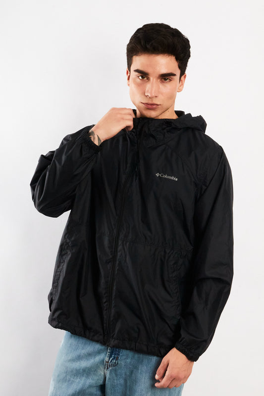 2000 Vintage Columbia Black Impermeable Jacket (M/L)
