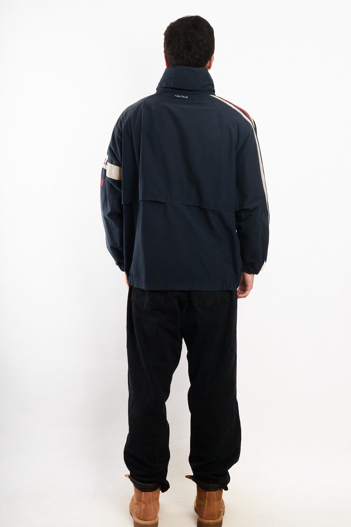 2000 Vintage Nautica Sailing Striped Jacket (M/L)