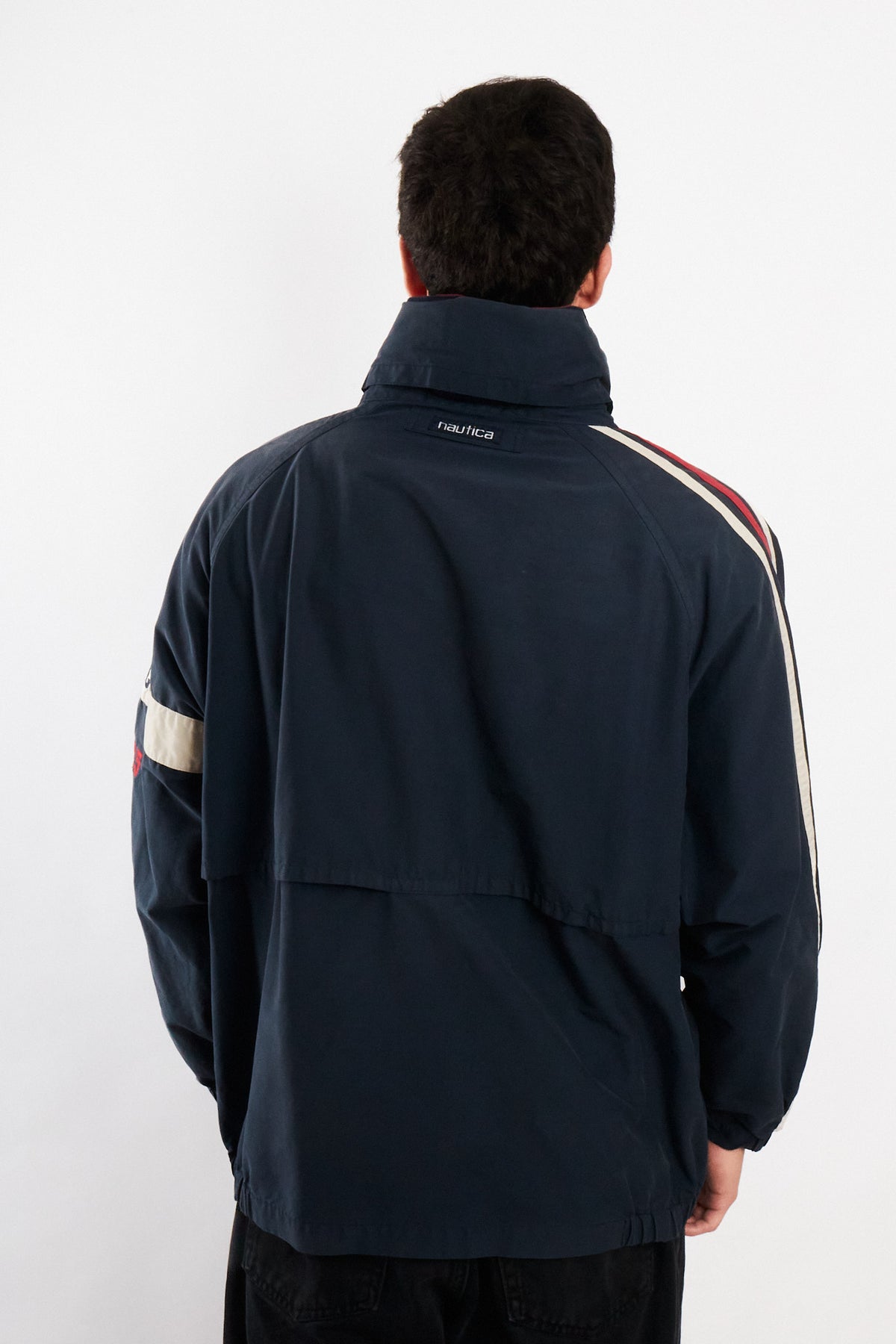 2000 Vintage Nautica Sailing Striped Jacket (M/L)