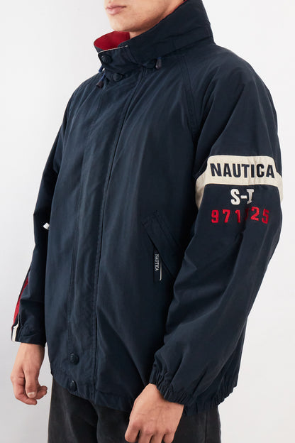 2000 Vintage Nautica Sailing Striped Jacket (M/L)