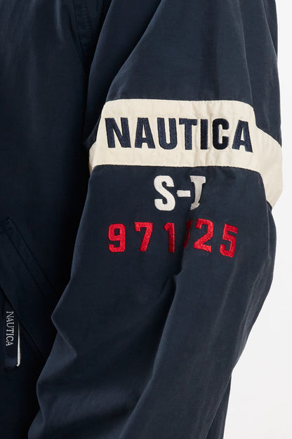 2000 Vintage Nautica Sailing Striped Jacket (M/L)