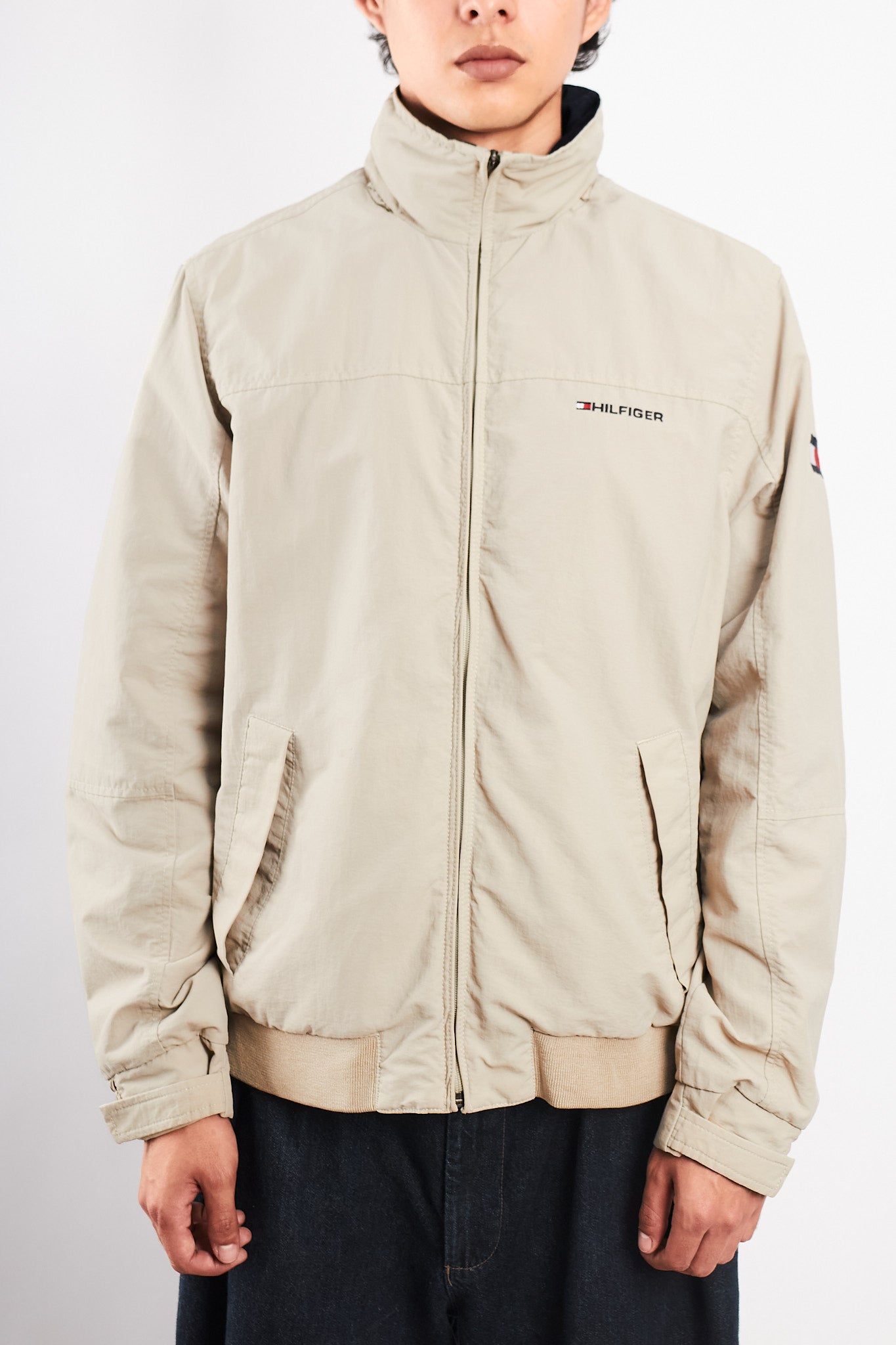 2000 Vintage Tommy Hilfiger Impermeable Spellout Jacket (M/L)