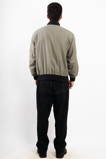 2000 Vintage Lacoste Plaid  Bomber Jacket (M/L)