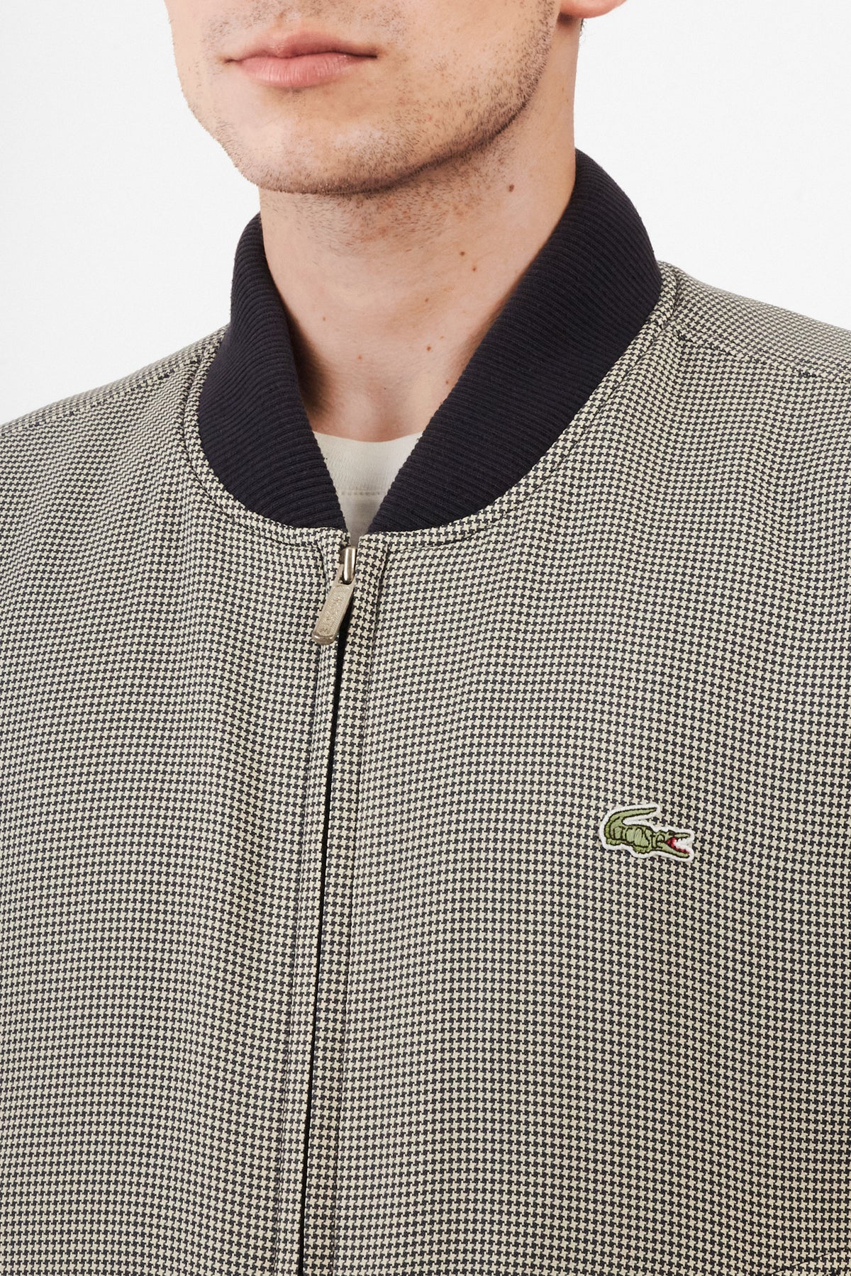 2000 Vintage Lacoste Plaid  Bomber Jacket (M/L)
