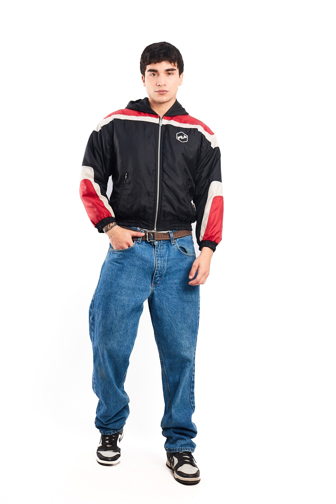 1990 Vintage Fila Calcio Italia Reflective Jacket (S/M)