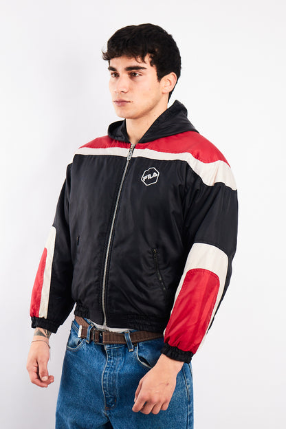 1990 Vintage Fila Calcio Italia Reflective Jacket (S/M)