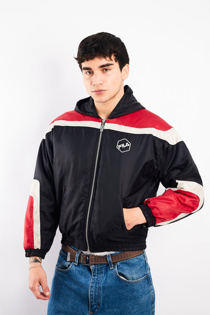 1990 Vintage Fila Calcio Italia Reflective Jacket (S/M)