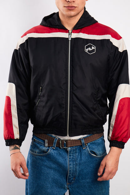 1990 Vintage Fila Calcio Italia Reflective Jacket (S/M)