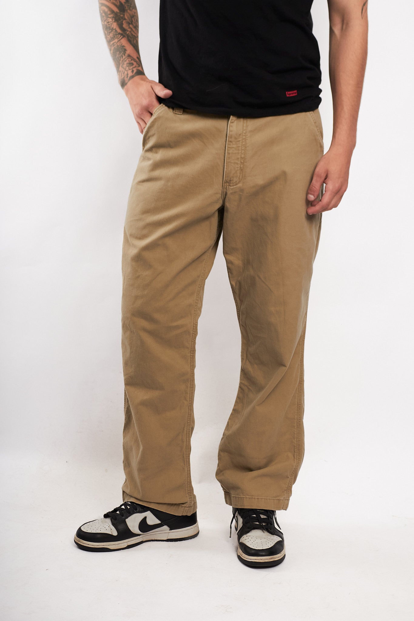 2000 Vintage Carhartt Dark Khakhi Cargo Pant (34/36)
