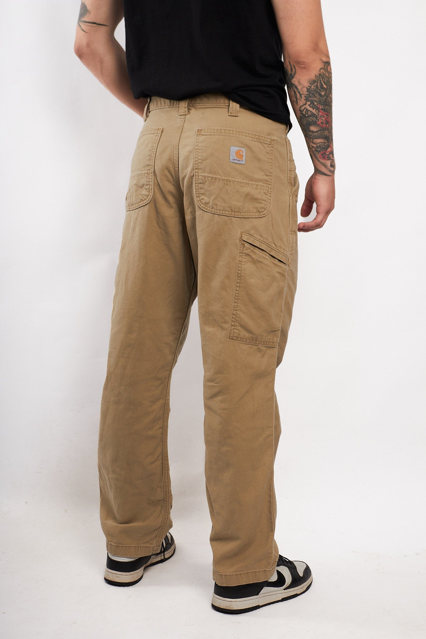 2000 Vintage Carhartt Dark Khakhi Cargo Pant (34/36)