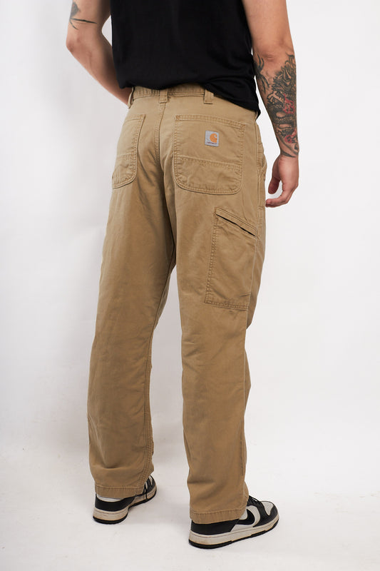 2000 Vintage Carhartt Dark Khakhi Cargo Pant (34/36)
