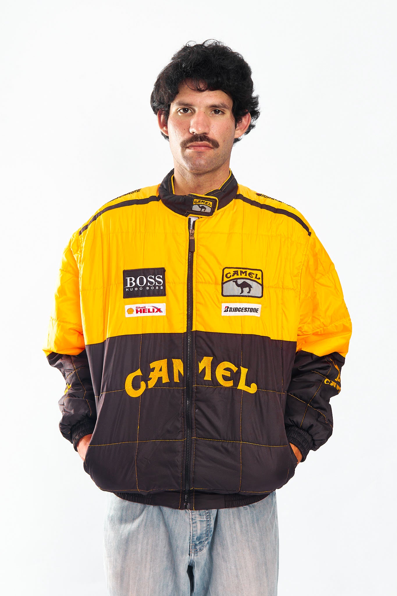 1990 Vintage Camel Racing Jacket (L/XL)