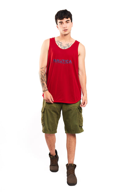 Vintage Nautica Competition Reversible Mesh Tank Top (M/L)