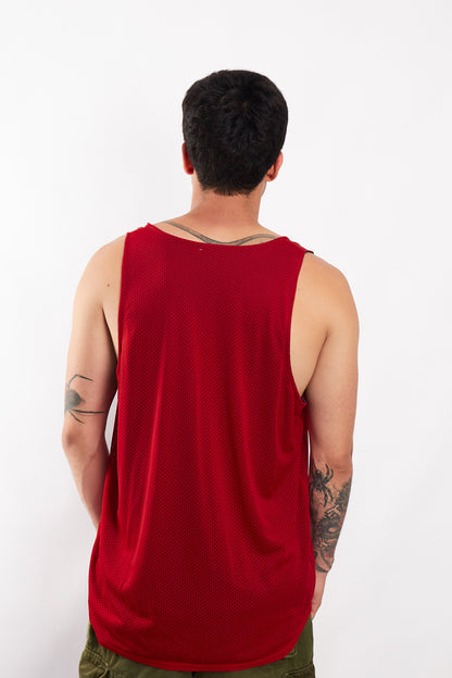 Vintage Nautica Competition Reversible Mesh Tank Top (M/L)