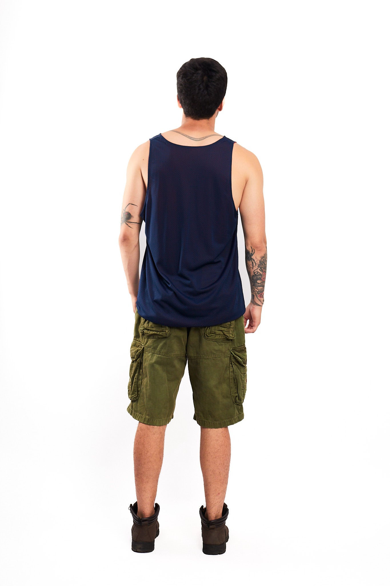 Vintage Nautica Competition Reversible Mesh Tank Top (M/L)