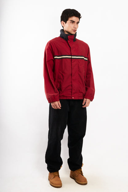 2000 Vintage Nautica Sailing Colorblock Striped Jacket (L/XL)