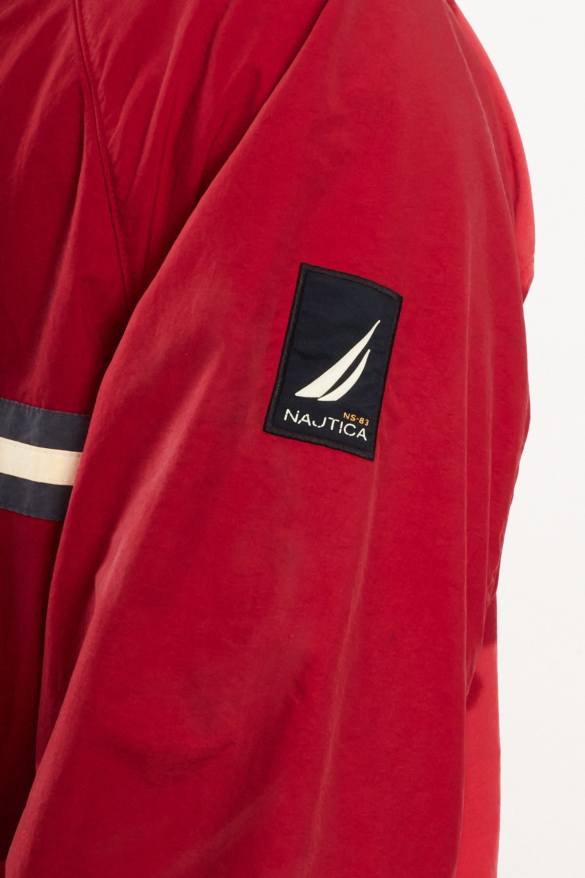 2000 Vintage Nautica Sailing Colorblock Striped Jacket (L/XL)