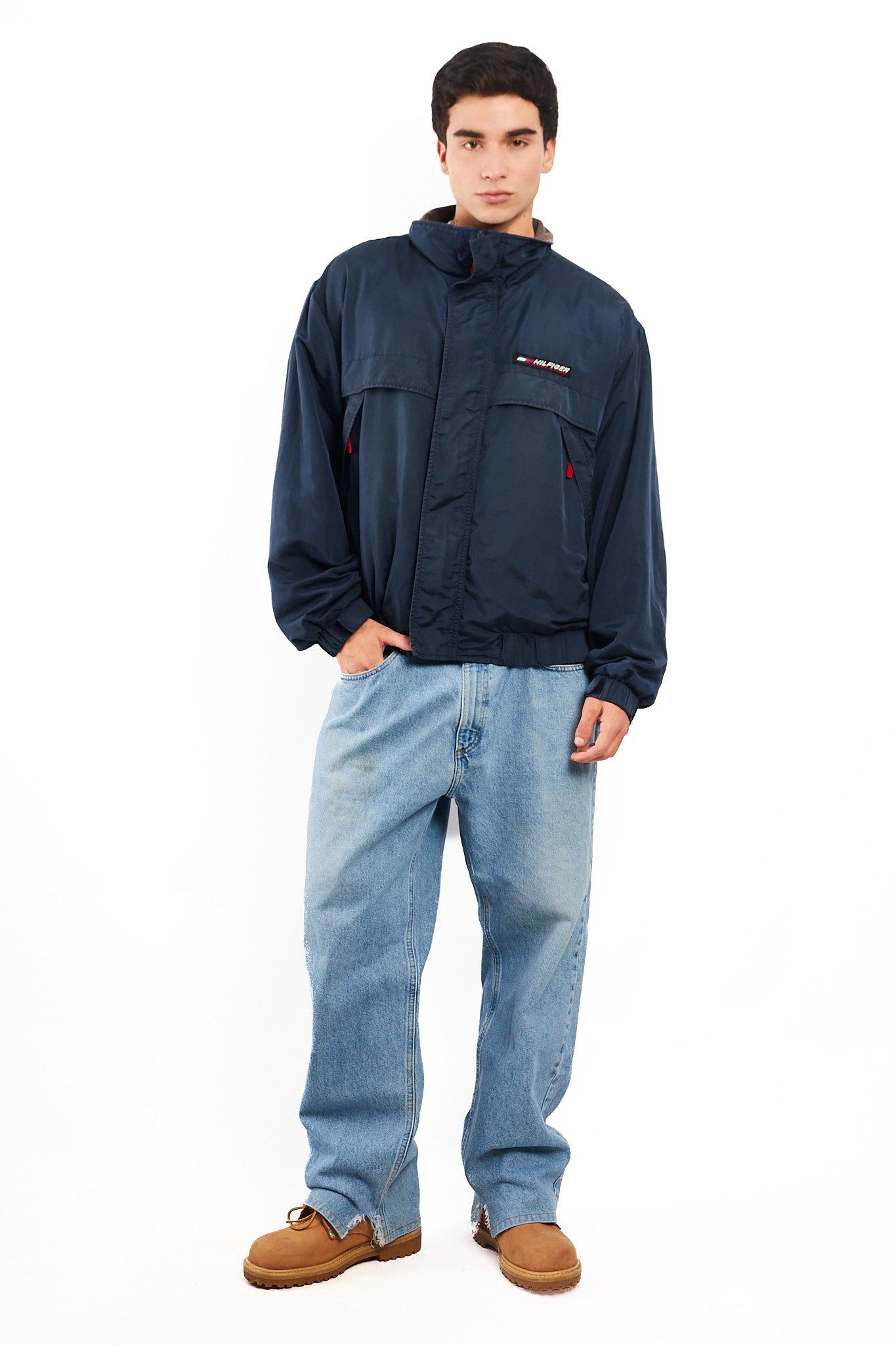 2000 Vintage Tommy Athletics Bomber Jacket (L/XL)