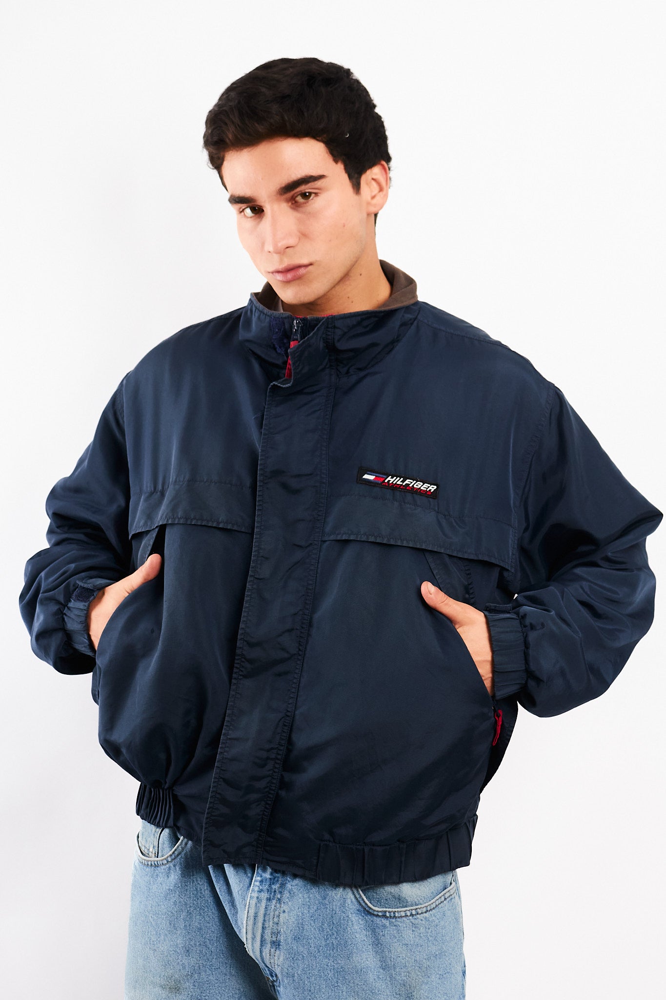 2000 Vintage Tommy Athletics Bomber Jacket (L/XL)