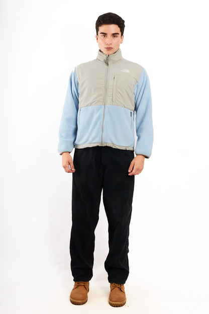 2000 Vintage North Face Light Blue Retro Denali Jacket (S/M)