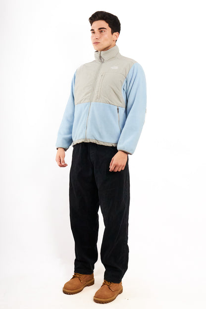 2000 Vintage North Face Light Blue Retro Denali Jacket (S/M)