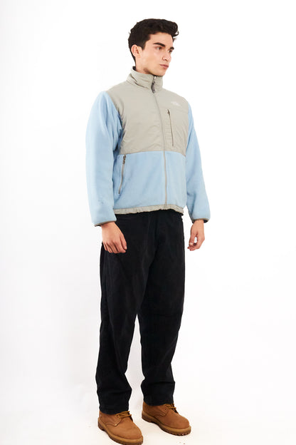 2000 Vintage North Face Light Blue Retro Denali Jacket (S/M)