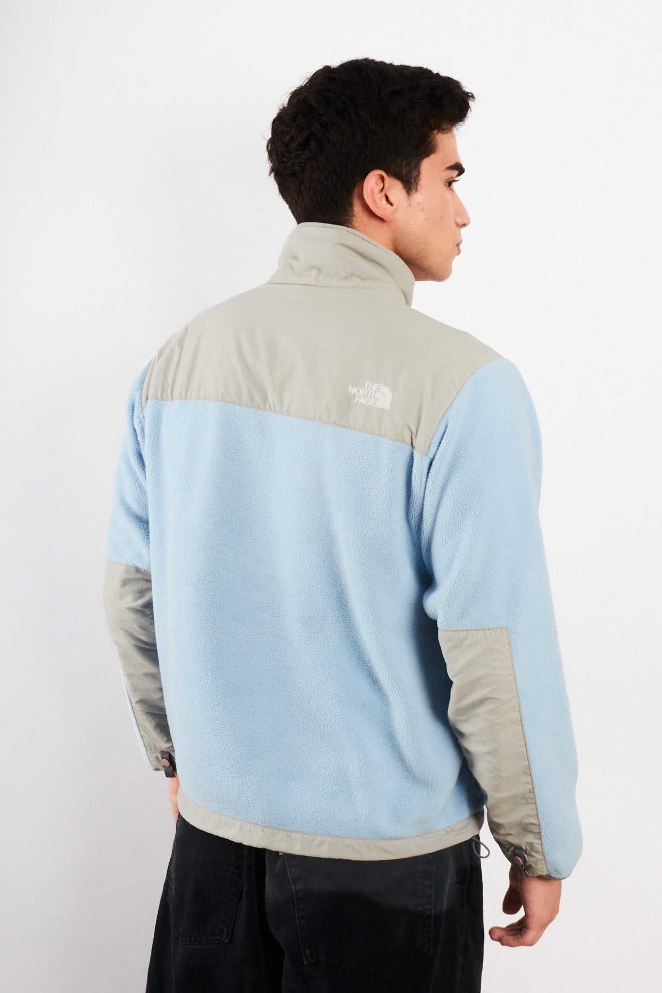 2000 Vintage North Face Light Blue Retro Denali Jacket (S/M)