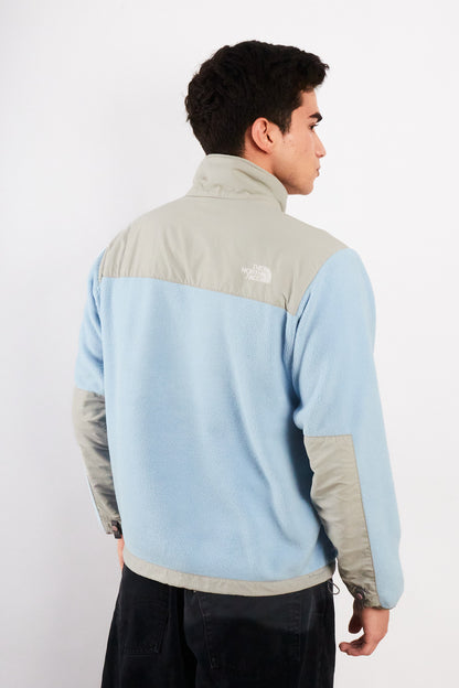 2000 Vintage North Face Light Blue Retro Denali Jacket (S/M)