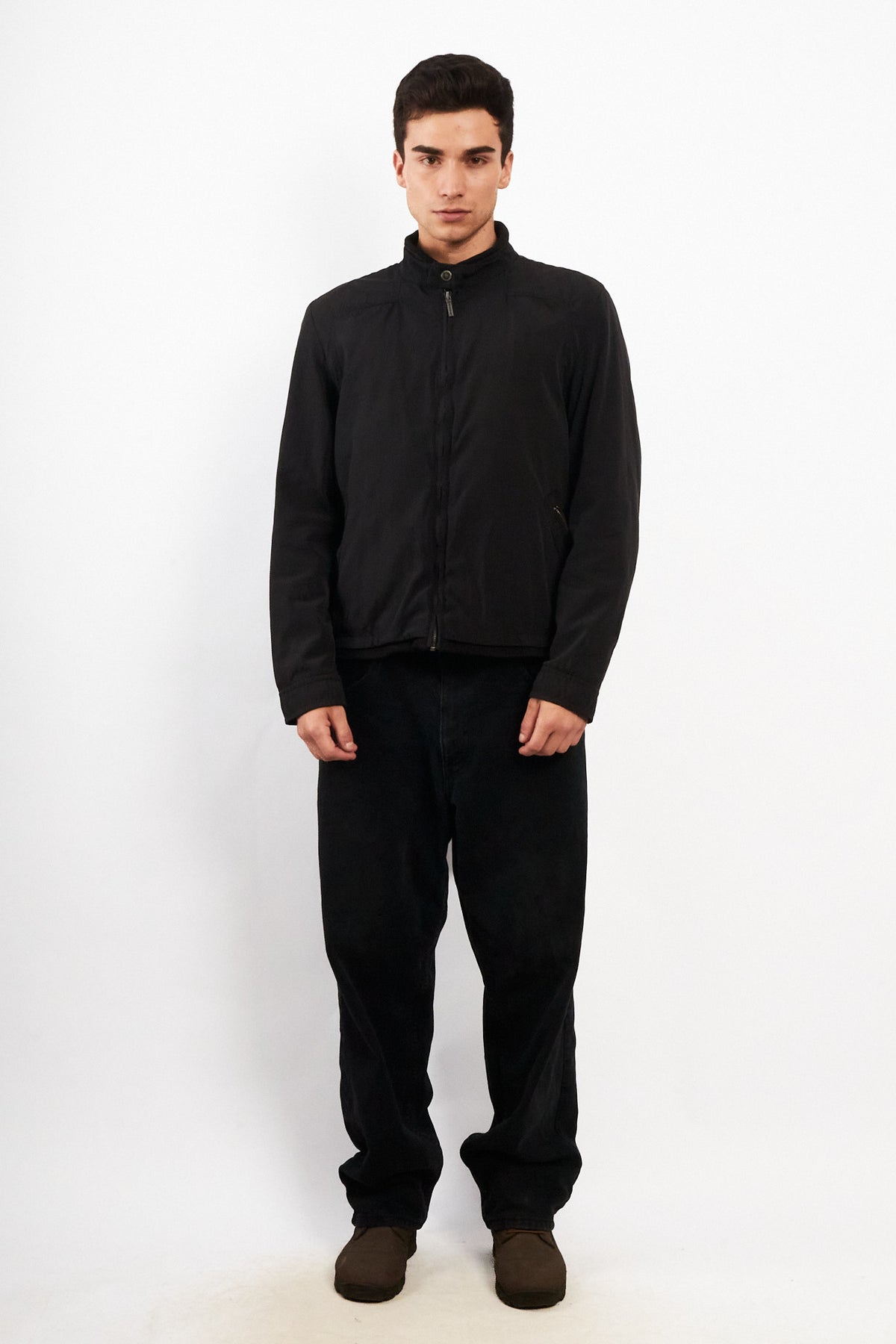 2000 Vintage Givenchy Black  Impermeable Bomber Jacket (M/L)