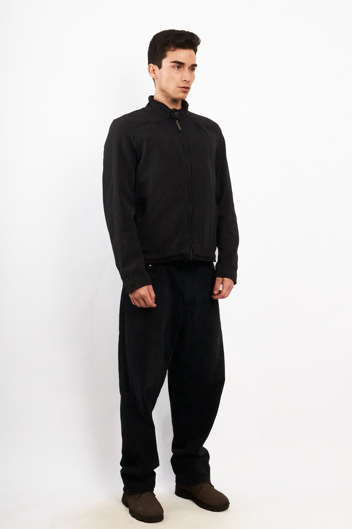 2000 Vintage Givenchy Black  Impermeable Bomber Jacket (M/L)