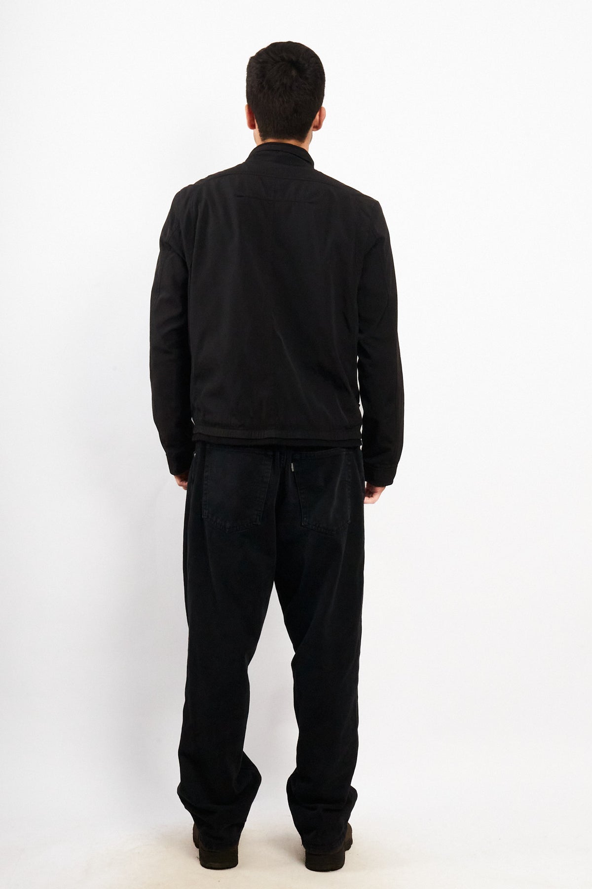 2000 Vintage Givenchy Black  Impermeable Bomber Jacket (M/L)