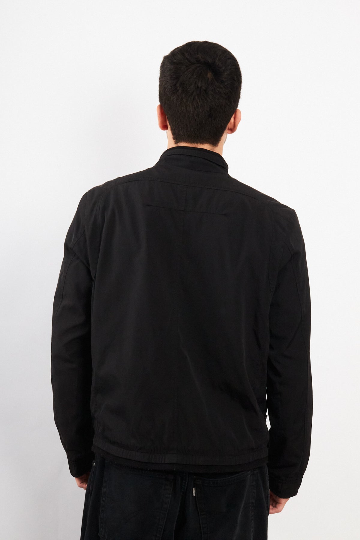 2000 Vintage Givenchy Black  Impermeable Bomber Jacket (M/L)