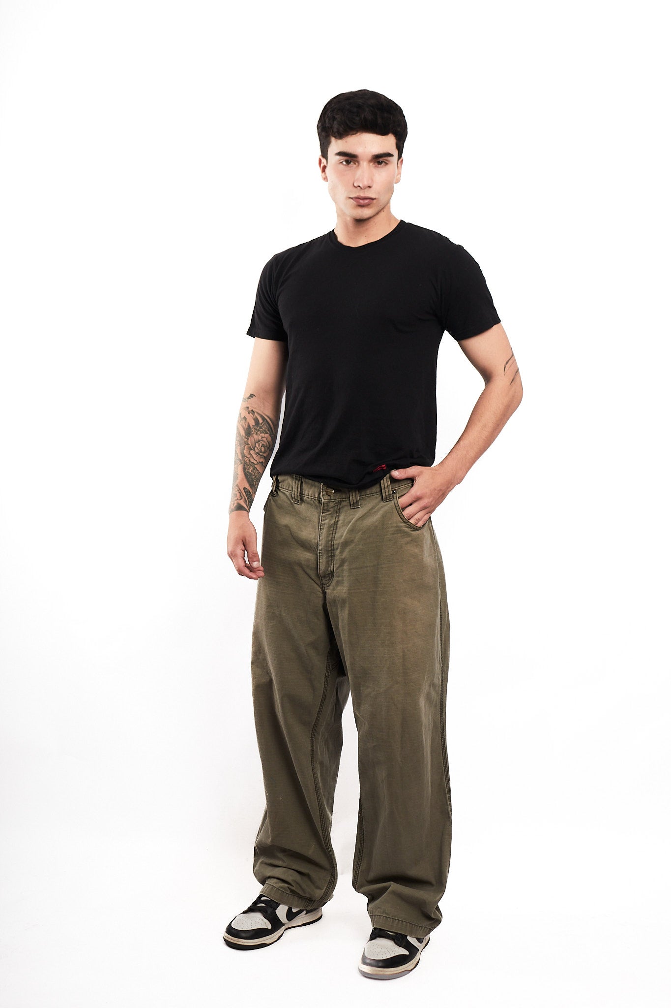 2000 Vintage Carhartt Moss Green Cargo Pant (36/38)
