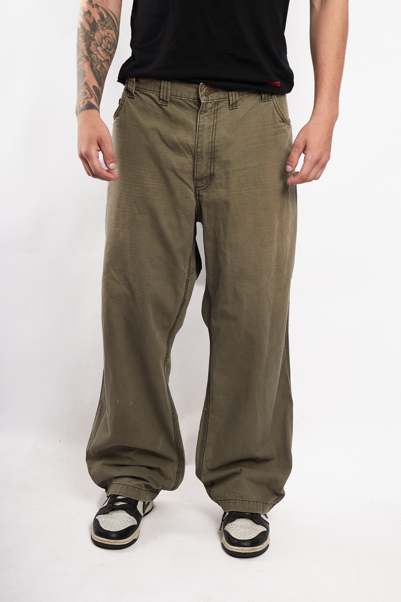 2000 Vintage Carhartt Moss Green Cargo Pant (36/38)