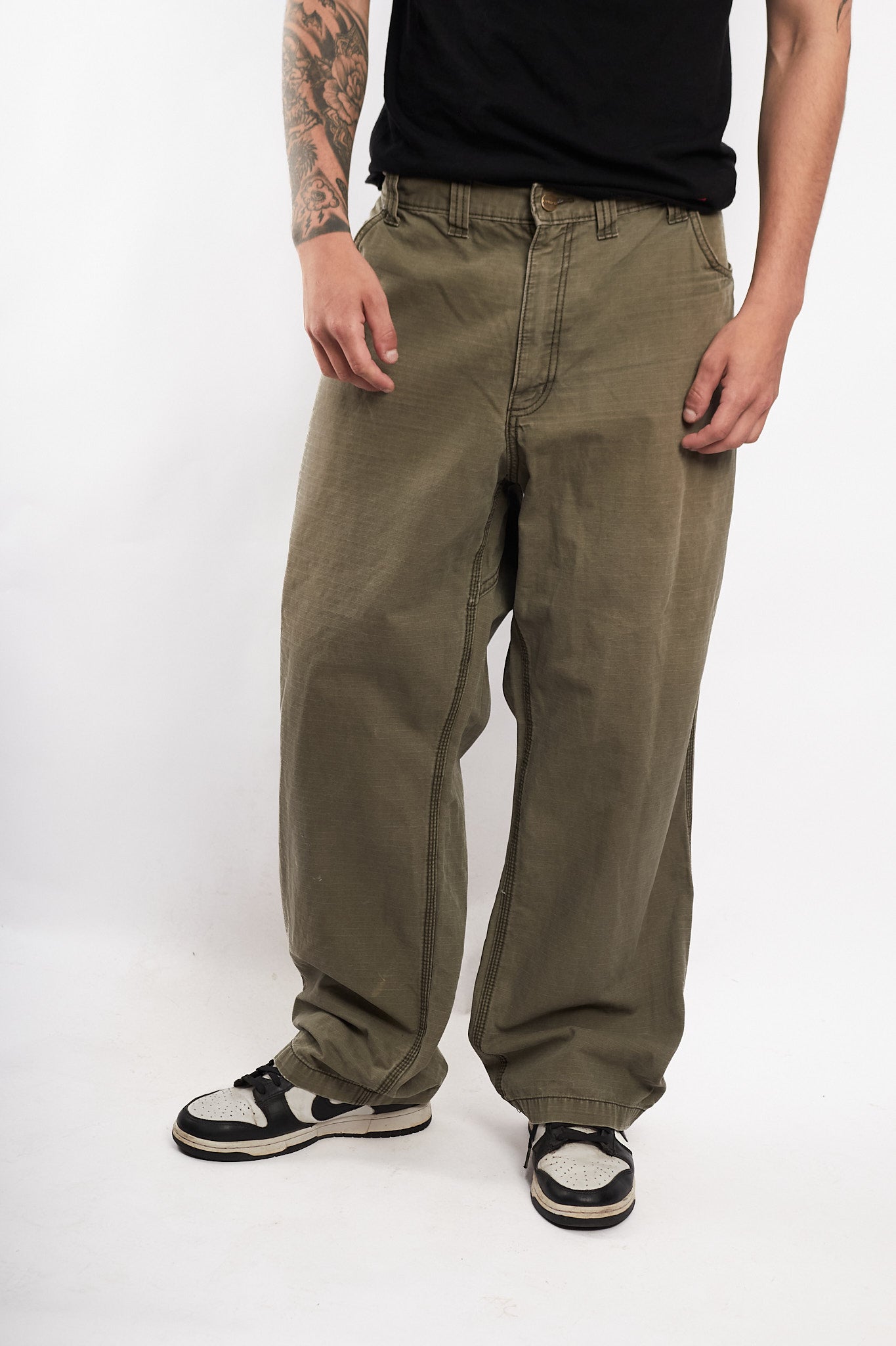 2000 Vintage Carhartt Moss Green Cargo Pant (36/38)