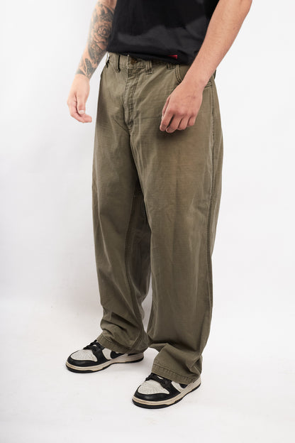 2000 Vintage Carhartt Moss Green Cargo Pant (36/38)