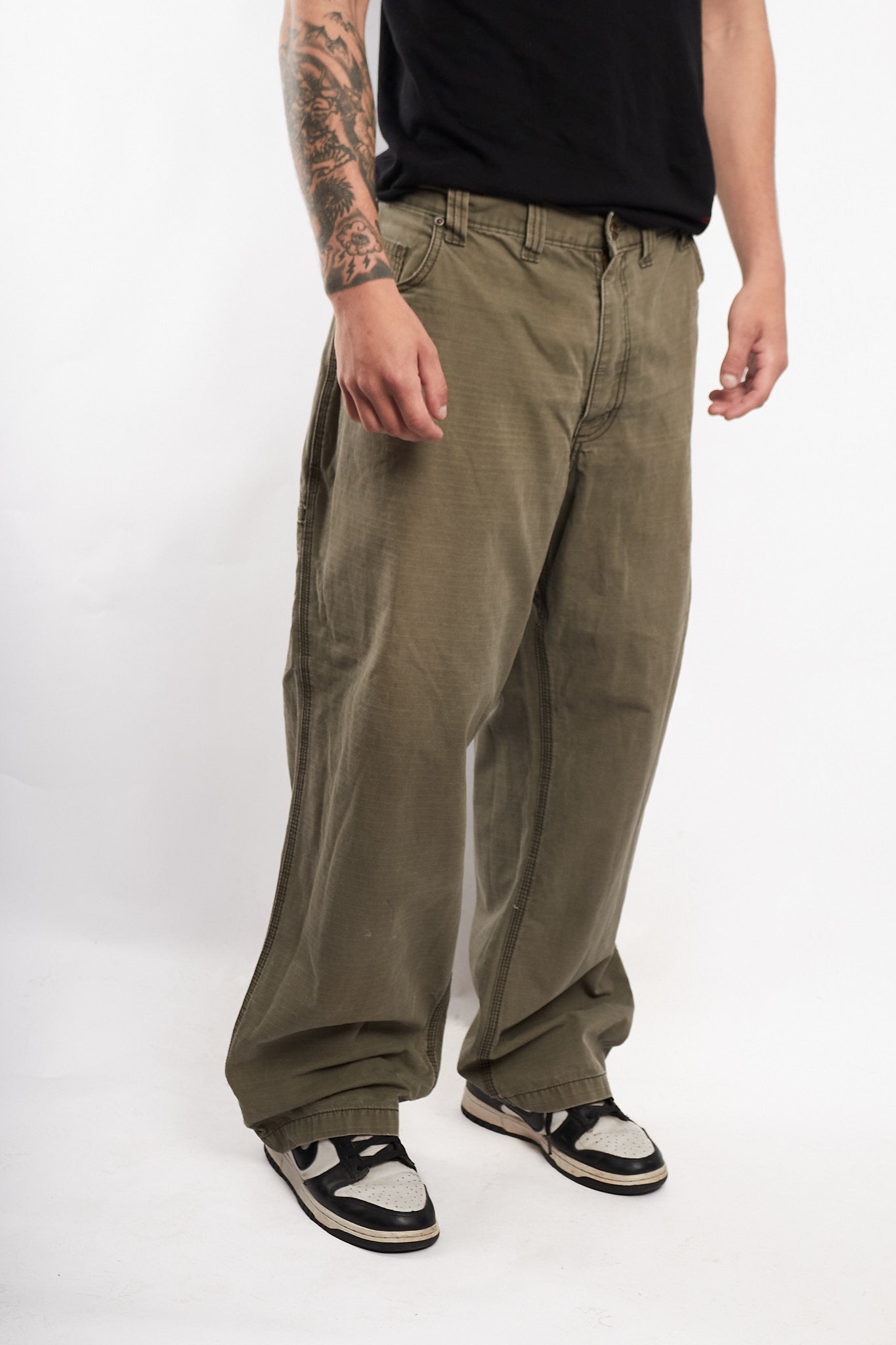2000 Vintage Carhartt Moss Green Cargo Pant (36/38)