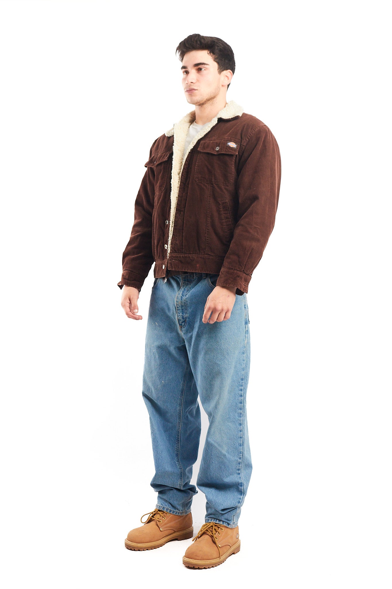 2000 Dickies Corduroy Sherpa Jacket (S/M)