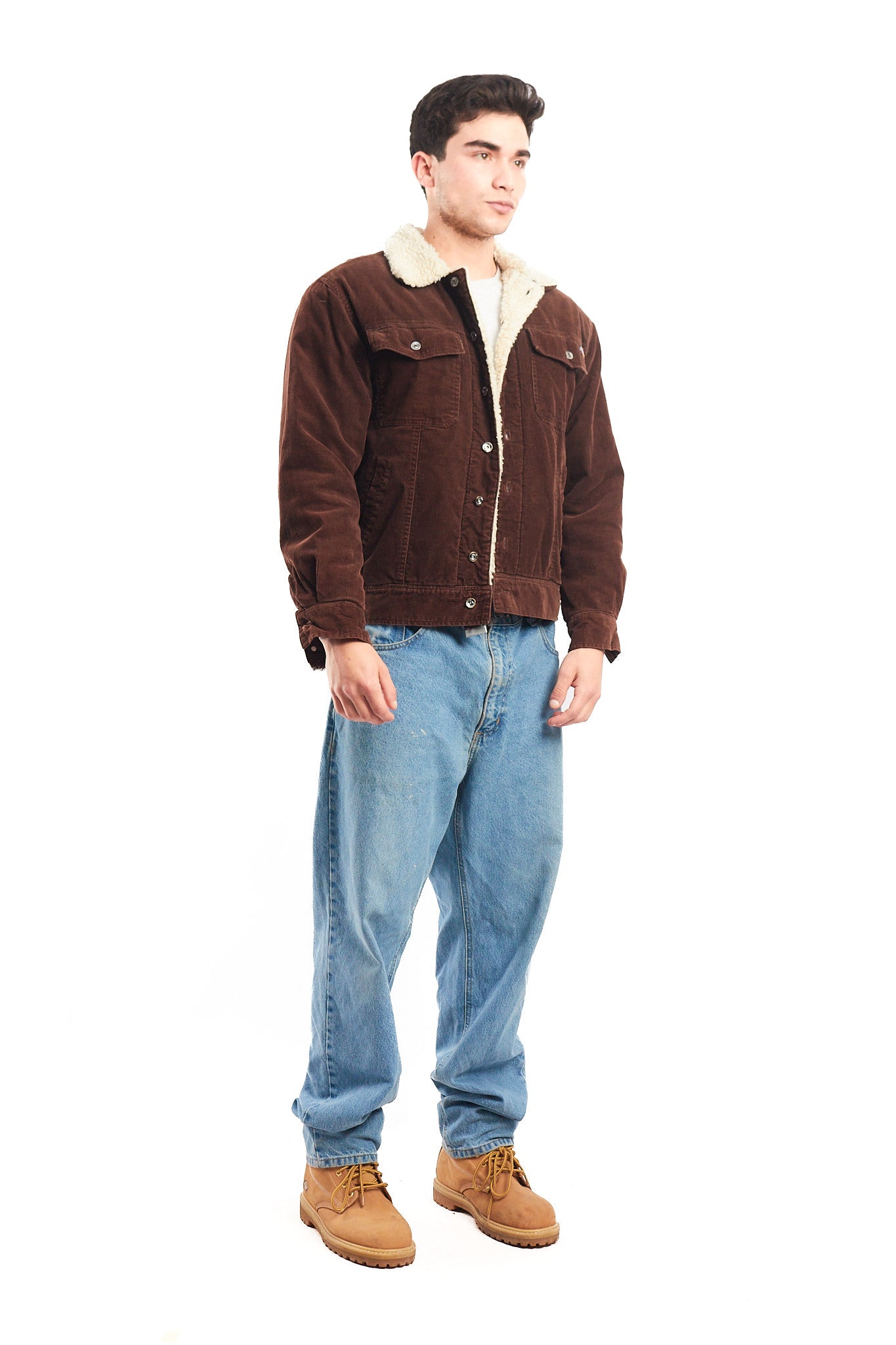 2000 Dickies Corduroy Sherpa Jacket (S/M)