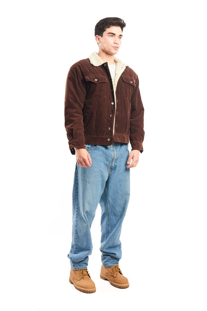 2000 Dickies Corduroy Sherpa Jacket (S/M)