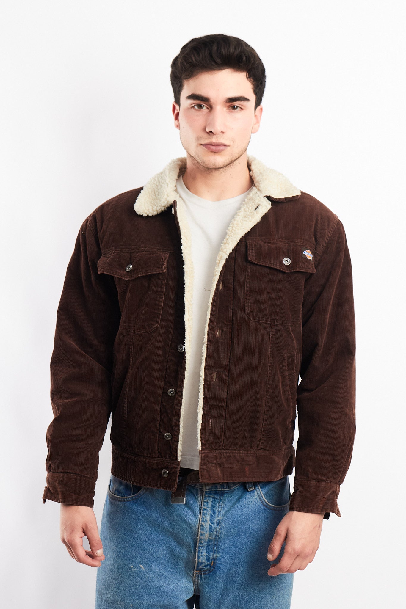 2000 Dickies Corduroy Sherpa Jacket (S/M)