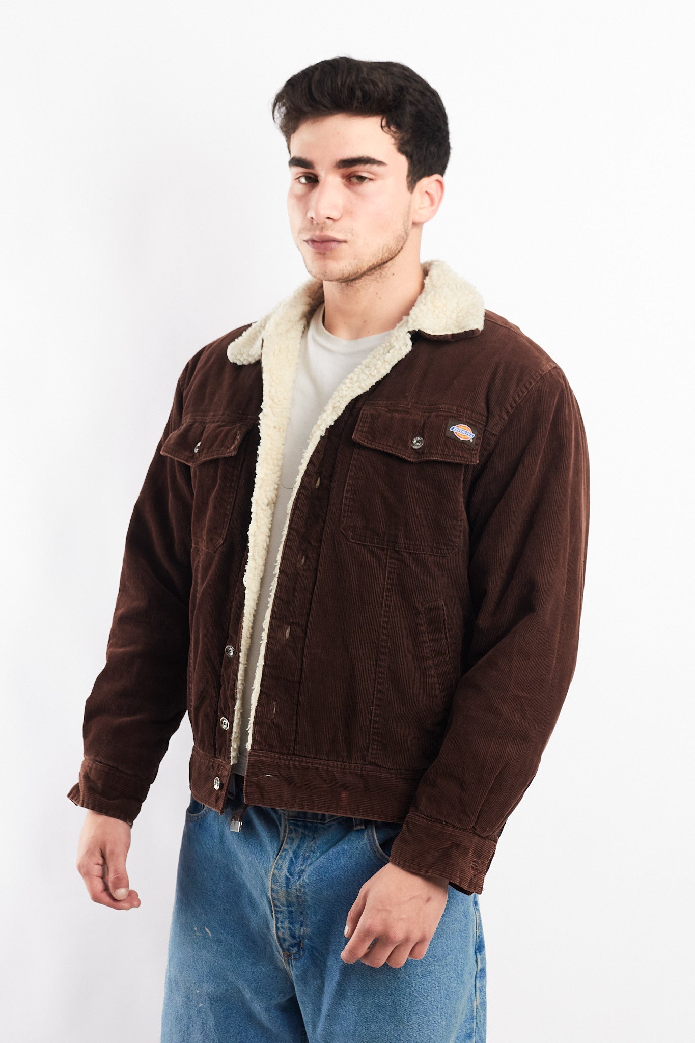 2000 Dickies Corduroy Sherpa Jacket (S/M)