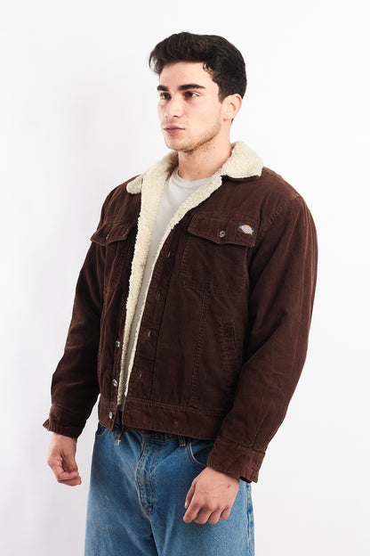 2000 Dickies Corduroy Sherpa Jacket (S/M)