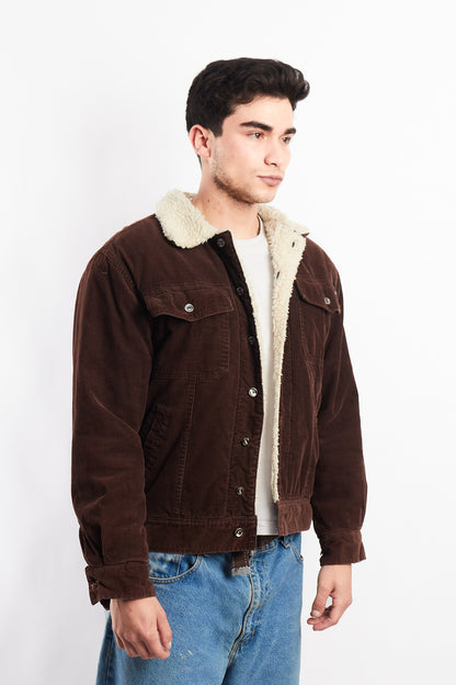 2000 Dickies Corduroy Sherpa Jacket (S/M)
