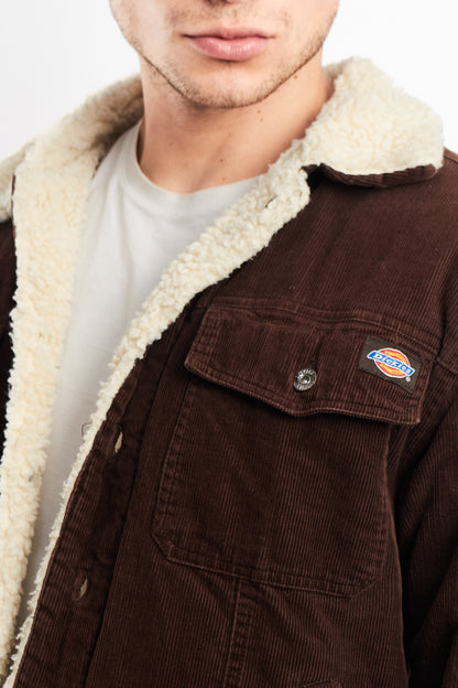 2000 Dickies Corduroy Sherpa Jacket (S/M)