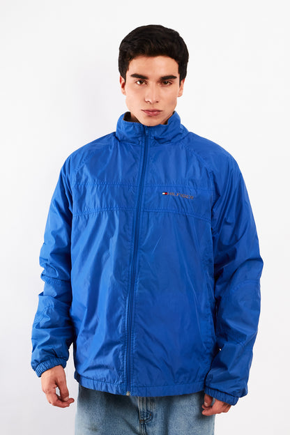 1990 Vintage Tommy Hilfiger Royal Blue Jacket (L/XL)